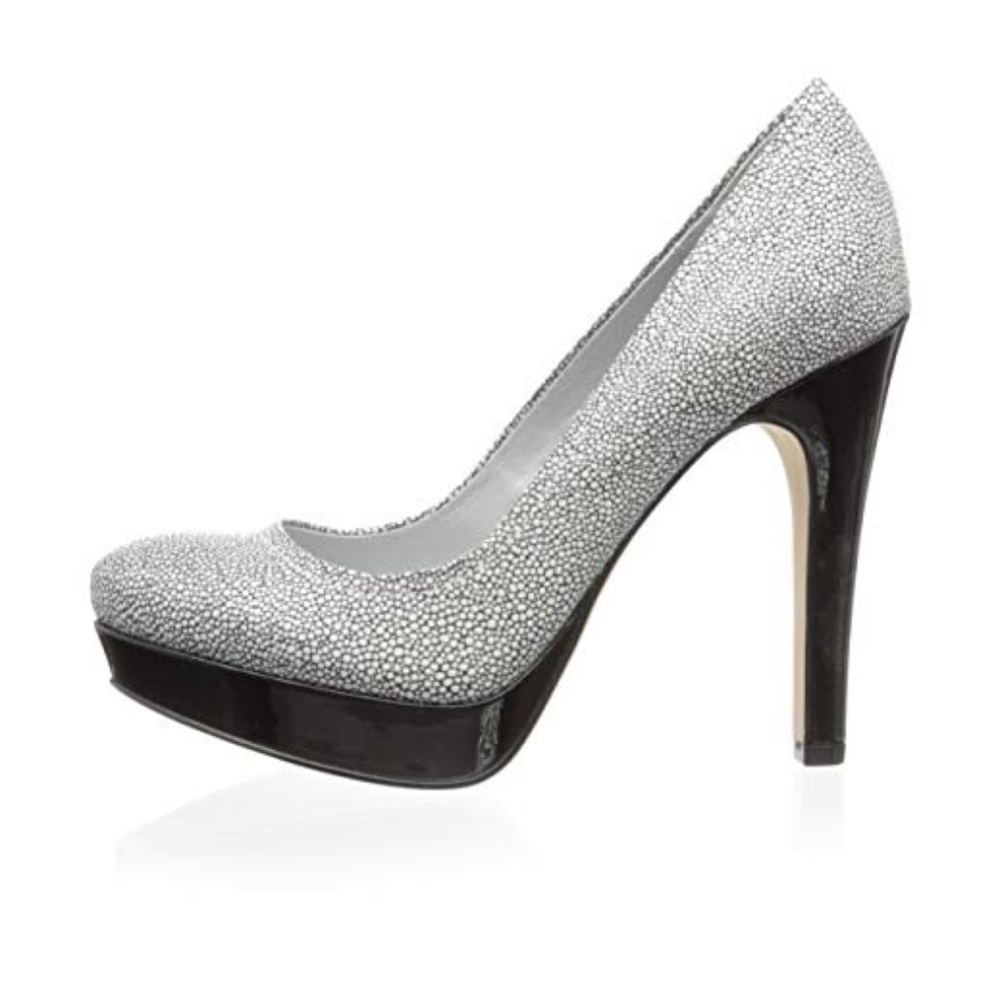 Calvin Klein Leather Kendall Pumps, Stingray - NWT